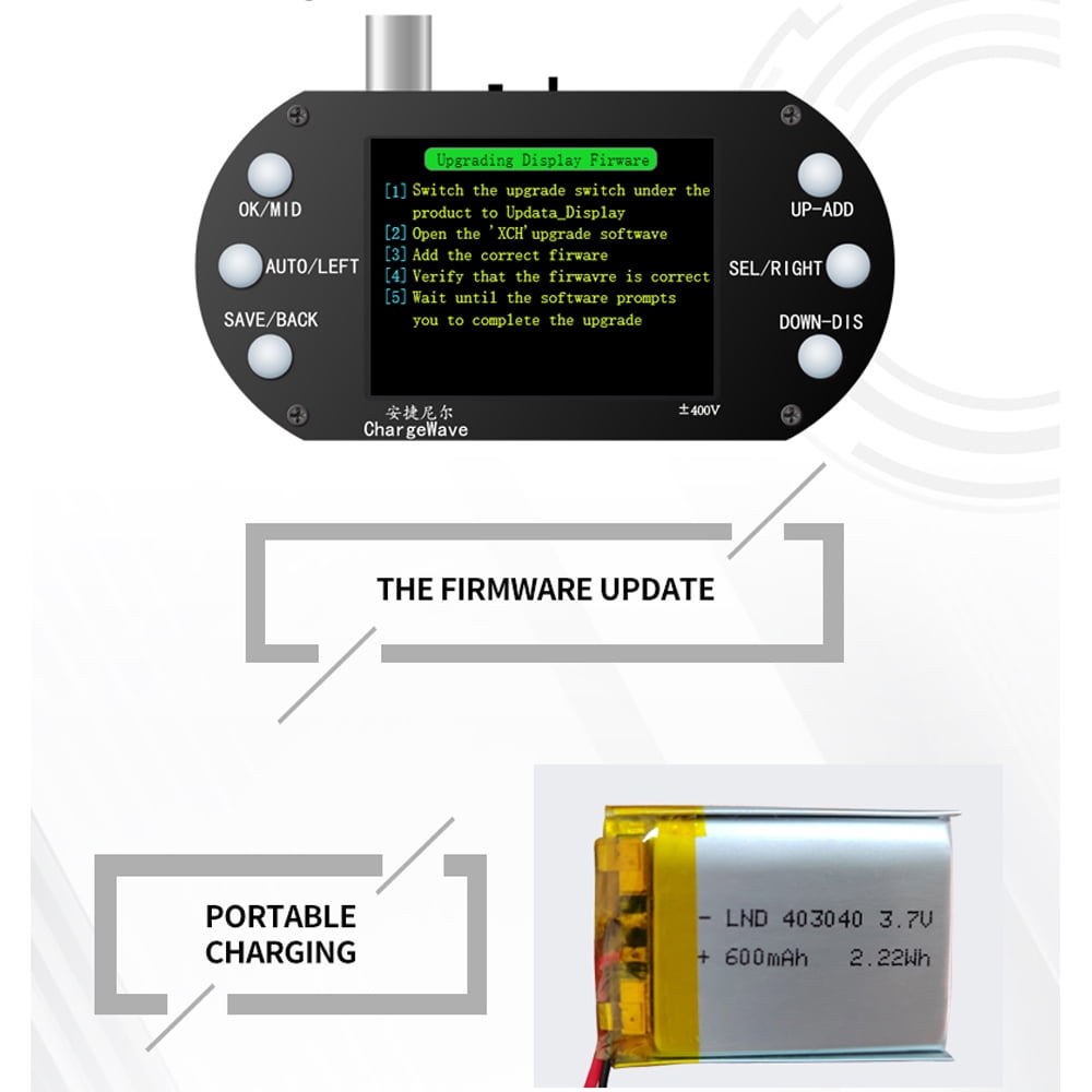 Oscilloscope,2.5mhz Sample Rate 240 Resolution 2.4inch * 240 Resolution Sample Rate 500khz Rate 500khz Oscillometer 320 * 240 Tft Display 2.5mhz Handheld 320 * Display 2.5mhz Sample Anrio