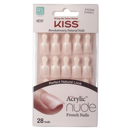 KISS Salon Acrylic Nude Nails - Breathtaking (Best Way To Get Off Acrylic Nails)