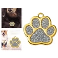 thumbnail image 5 of Etiquetas para mascotas en blanco jinwen colgante violeta, 5 of 5