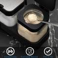 thumbnail image 4 of Juegos de utensilios de cocina,Bote de Condimento Nórdico Negro Tres Botes de Condimento + Base (con Cuchara) Vhermosa DCF435-1, 4 of 4