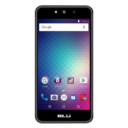 BLU Grand M G070Q Unlocked GSM Quad-Core Dual-SIM Phone - Gray