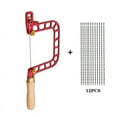 thumbnail image 3 of Woodworking Special Hand-Made Wire Saw, Pattern Saw, Aluminum Alloy Hand Saw, Multi-Function Curved Saw, 3 of 10