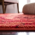 thumbnail image 5 of SAFAVIEH Adirondack Hortense Abstract Area Rug, Red/Black, 6'7" x 6'7" Round, 5 of 9