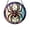 Purple-20cm, variant on Home Decor Stained Glass Window Hanging Halloween Decorations Evil Spider Orange Suncatcher For Doors Garden Indoor Funny Sun Catchers Gothic Hangs Ornament