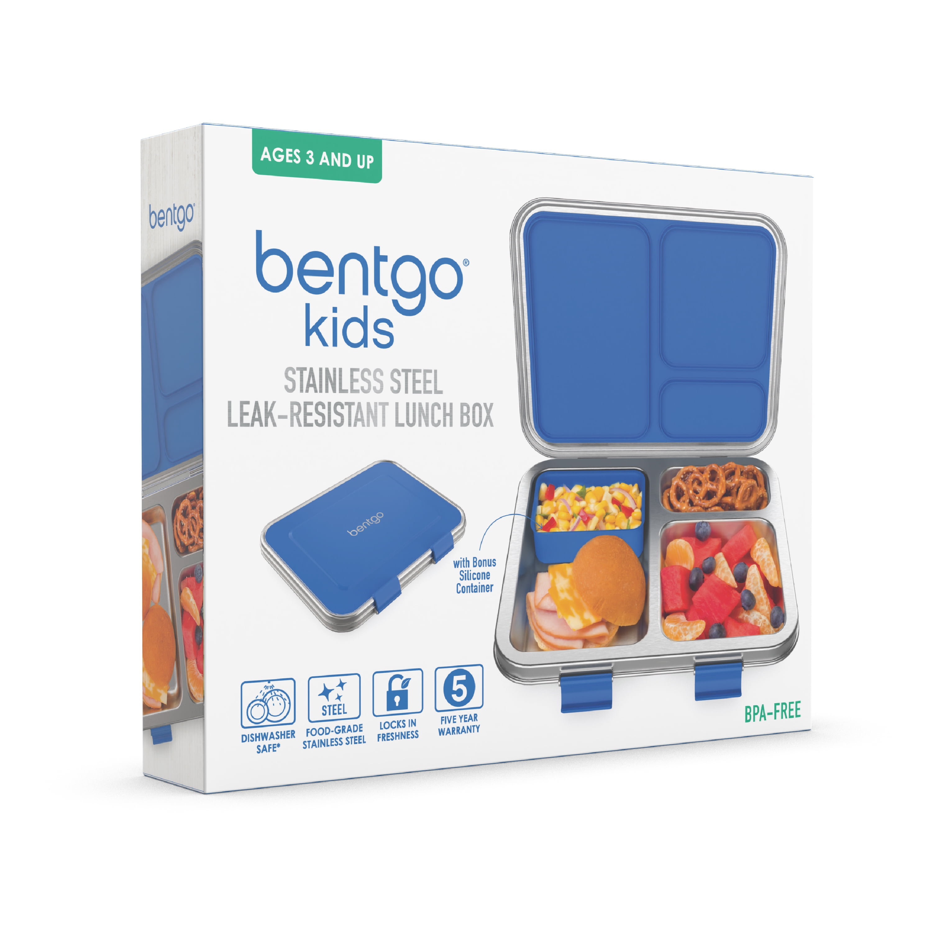 Bentgo Stainless Steel Leak-Resistant Bento Lunch Box Kids Adults –  Adventure Awaits