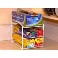 thumbnail image 4 of SimpleHouseware Kitchen Wrap Organizer Rack, White, 4 of 10