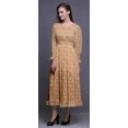 thumbnail image 3 of Bimba Robe Maxi à Volants Longue Bohème Renaissance en Coton à Smocks pour Femme - Xxx-Grand, 3 of 5