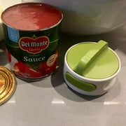 SENJIAQ Can Opener Open Your Cans With A Simply Push Of Button No Sharp Edge Food-Safe And Handheld Can Opener,Green