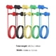 thumbnail image 5 of 5 cables de prueba, mini pinzas de prueba, cables, ganchos de prueba IC dobles, pinzas, sonda, 5 of 6