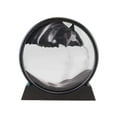 thumbnail image 1 of 100ml Cadre d'Affichage de Image d'Art de Sable en Verre Rond 3D Paysage Marin Profond, 1 of 5