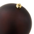 thumbnail image 5 of 2-Count Brown Jumbo Shatterproof Christmas Ornaments, 7.8 in, by Holiday Time, 5 of 6