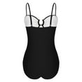 thumbnail image 5 of Erwazi One Piece Swimsuit for Women Ring Linked Cutout Swim Suit Monokini Bathing Suit with Padded Cups, 5 of 6