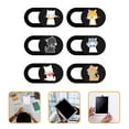 thumbnail image 2 of MasteelfCA 6Pcs Laptop Camera Cover Slide Adorable Pattern Camera Slide Blocker Protector, 2 of 8
