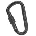 thumbnail image 1 of Rock Climbing Buckle, Large Bearing Capactiy Carabiner Clip Mini Size D Type Design Carbon Steel  For Outdoor Projects, 1 of 8