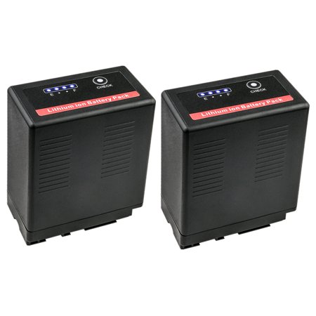Kastar 2-Pack VW-VBG6 Pro Battery Replacement for Panasonic HDC-DX1 HDC-DX1EG-S HDC-DX1GK HDC-DX1-S HDC-DX3 HDC-HS9 HDC-HS9EG-S HDC-HS9GK HDC-HS20 HDC-HS20K HDC-HS100 HDC-HS100GK Cameras