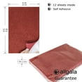 thumbnail image 2 of Allgala 12 Pack Self-Adhesive Glitter EVA Foam Paper 8 x 12inch Sheets-Red-CF85203, 2 of 2
