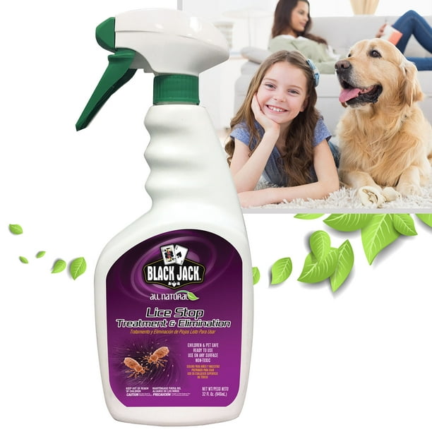 Black Jack All Natural Organic Lice Treatment For Home Bedding