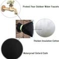 thumbnail image 4 of Liamobondopolis Large Insulated Faucet Cover: Winter Protection Weatherproof Outdoor Faucet Insulation Cover Spigot Cover For Cold Winter, 4 of 9