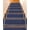 Blue, variant on Stair Treads for Wooden Steps, Pure Dark Blue Peel and Stick Stair Treads with Reusable Adhesive, Simple Solid Color Non Slip Indoor Stairs Runner Rugs Mats for Elders Dogs 8"x30" 10PCS