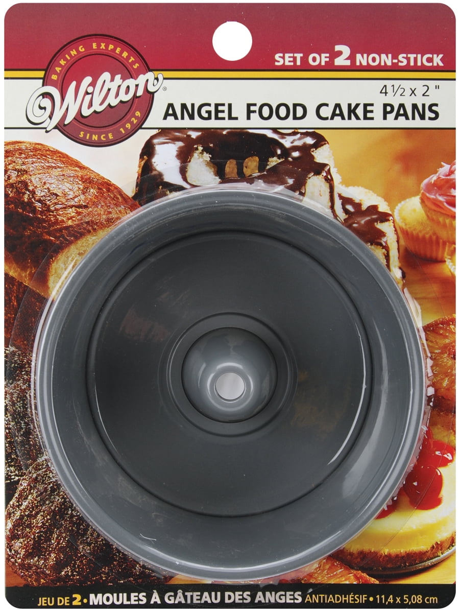 Mini Angel Food Cake Pans 2/PkgRound 4.5"X2" Walmart Canada