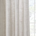 thumbnail image 4 of Madison Park Kyler 2-PK 52x84" Linen Blend Light Filtering Curtain Panel Pair in Natural, 4 of 8