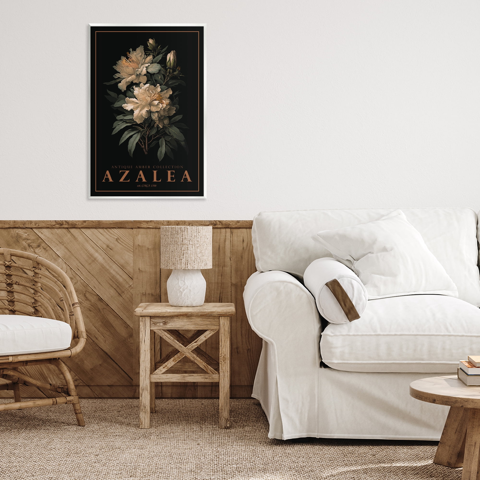 Stupell Industries Antique Azalea Light Wall Plaque Art, design by Chris Giampietro