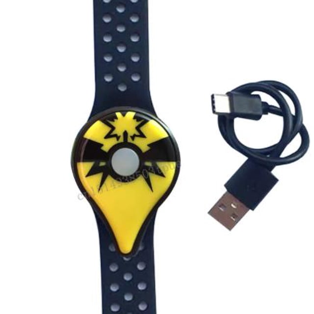 Bracelet Intelligent auto-Attraper pour Pokemon Go Plus Compatible Bluetooth Automatique Capture Lutins Bracelet Support version Vibration Android et IOS
