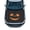 Orange Jack O Face, variant on Pzuqiu Car Hood Cover Protector Automotive Accessories With Zombie Hand Design - Spooky Halloween Decoration for Most Sedans SUV Pickup Trucks