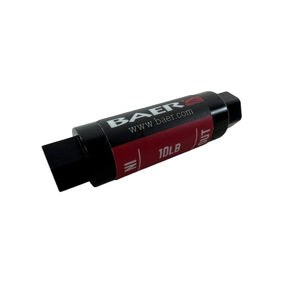 Baer Brakes 6805146 Pressure Residual Valve - 10LB, 3/8 IFF Fittings