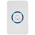 thumbnail image 3 of WJHWSX Wireless Doorbell,Smart Doorbell Wireless,LED Flashing for Hearing Impaired with 1 Receiver,ABS, 3 of 9