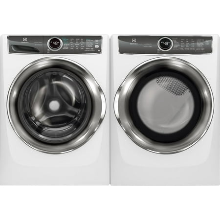 Washer And Dryer Sets At Home Depot Electrolux Side by Side Front Load Steam EFLS627UIW 27