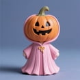 thumbnail image 6 of Pink Ghost Halloween Decor Indoor,Cute Resin Pumpkin Pink Ghost Decor Figurine,Halloween Miniature Figurine Party Centerpiece Unique Gift Idea (A), 6 of 6