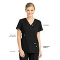 thumbnail image 3 of Grey's Anatomy 4153 Women's Mock Wrap Top, 3 of 7