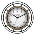 thumbnail image 3 of (2 pack) Mainstays Modern 12" Plastic Black with Realistic Textured Woodgrain Finish Trim Wall Clock, 3 of 14