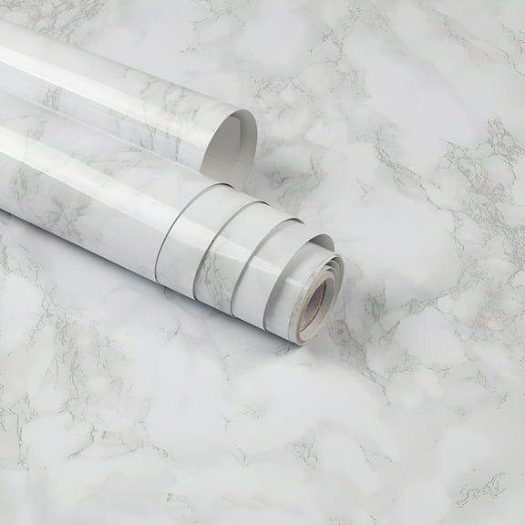 LAMIRO 23.6 x 40 inch Brown Marble Contact Paper Marble Wallpaper Peel and Stick Countertops for Kitchen Bathroom Cabinets Cupboard Shelf Drawer Liner Furniture Waterproof Self Adhesive Vinyl Film