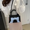 thumbnail image 3 of Bolso de Mujer PU Cgtredaw Diseñador Gran Capacidad Chic Hobo Bag azul, 3 of 6