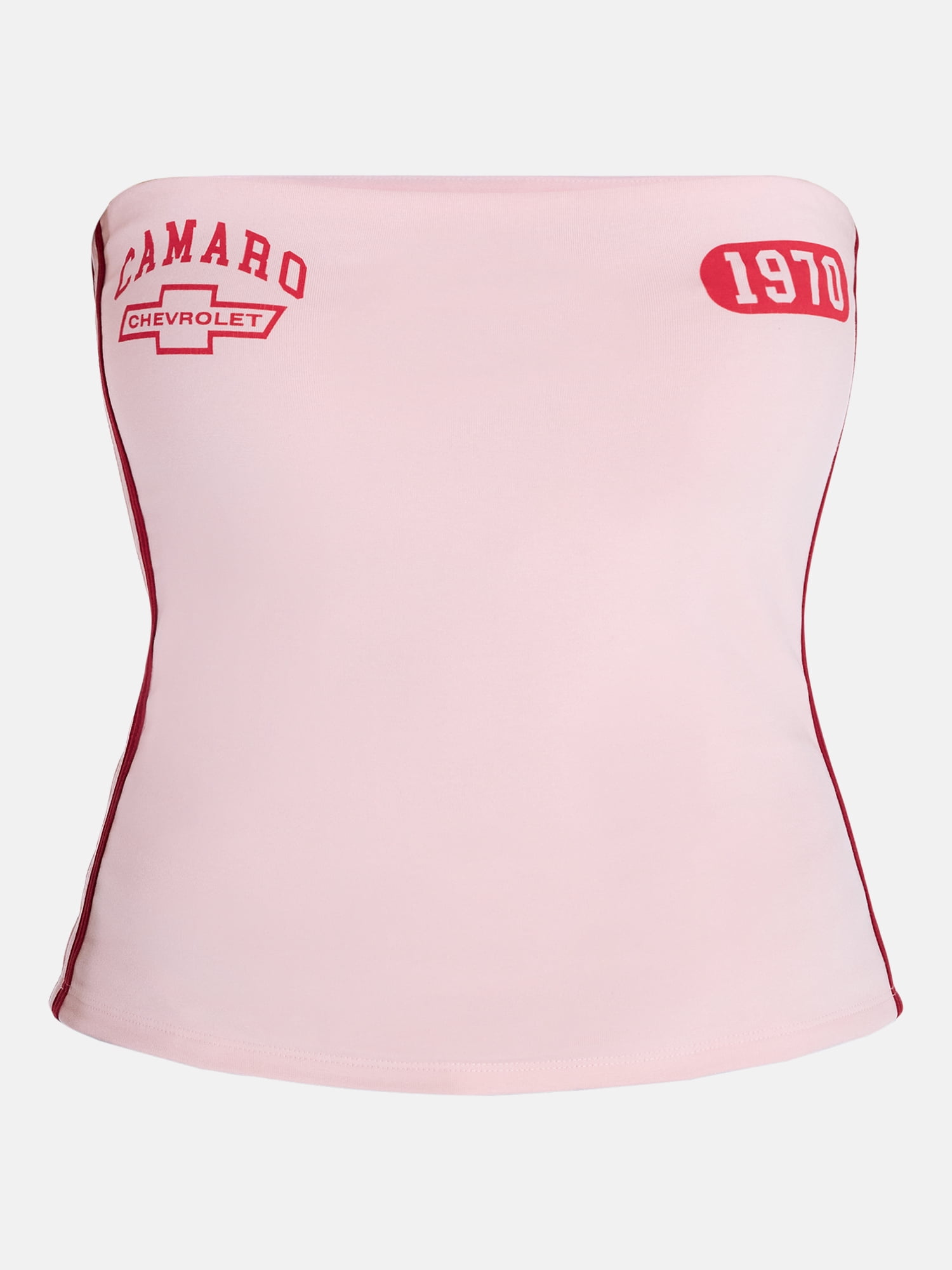 Chevrolet Camaro Women’s Graphic Print Tube Top, Sizes XXS–XXL