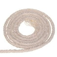 thumbnail image 4 of Macrame Cord Natural Cotton Rope Twisted Cotton Cord for Handmade Plant Hanger Wall Hanging Craft Making, 328ft, 4 of 5