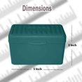 thumbnail image 4 of HAHADAXA Index Card Holder, White & Turquois & Light Grey, 3 Pack, 4 of 6