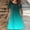 🔥 Blue, variant on Sentmoon Sundresses Short Sleeve Gradient Color Breathable Cocktail Dresses Summer 2026 with Pockets Travel Regular Fit Crew Neck Slip Dress for Work and Office Black XXXL