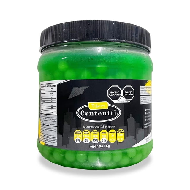 Perlas Explosivas Tíbiri Contentti Kiwi 1 Kg para Bebida o Topping
