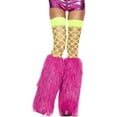 thumbnail image 2 of Music Legs 5537-HOTPINK Furry Lurex Leg Warmers, Hot Pink, 2 of 2