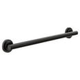 thumbnail image 2 of Moen YG0724BL Matte black 24" designer grab bar, 2 of 2