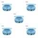 thumbnail image 1 of Seitruly 1 par de auriculares llamada manos libres compatible con Bluetooth 5.0 Auriculares impermeables para fitness en la oreja Auriculares con Type2 NO2, 1 of 6