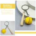 thumbnail image 4 of Shisuyan 5Pcs Baseball Keychain Sports Keychain Backpack Bag Purse Handbag Hanging Pendant, 4 of 8