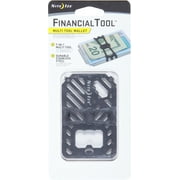 Nite Ize Financial Tool 7-in-1 Multi Tool Wallet - Stainless