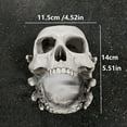 thumbnail image 3 of Unique Gothic Home Jewelry Holder Resin Desktop Ornament - Skeleton Sculpture for Home Decoration, 3 of 9