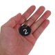 thumbnail image 5 of FOMIYES 50Ud Etiquetas Plásticas Negras Numeradas Para Maletas Y Llaveros Con Duradero, 5 of 8