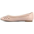 thumbnail image 3 of Journee Womens Kamrah Ballet Cut Out Round Toe Dress Flats, 3 of 10