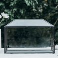 thumbnail image 4 of Caja de cristal para tarjetas de boda NCYP negra, 32 x 15 x 23 cm, con ranura y cierre, 4 of 7